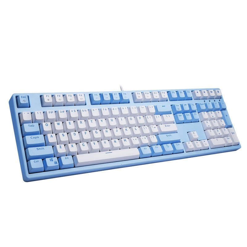 IOAOI K87 Blue RGB Wired Mechanical Keyboard