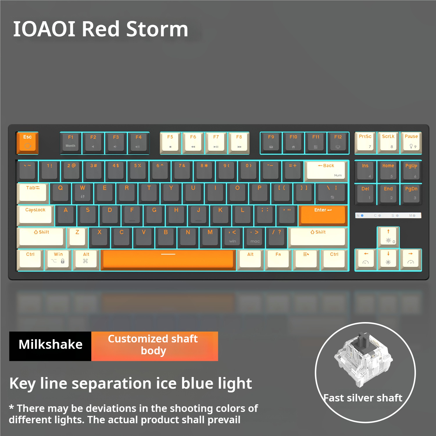 IOAOI K87 Espoir Wired Mechanical Keyboard