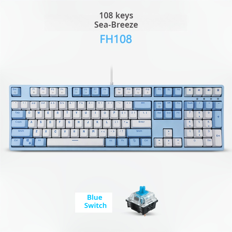 IOAOI K108 Wind RGB Wired Mechanical Keyboard