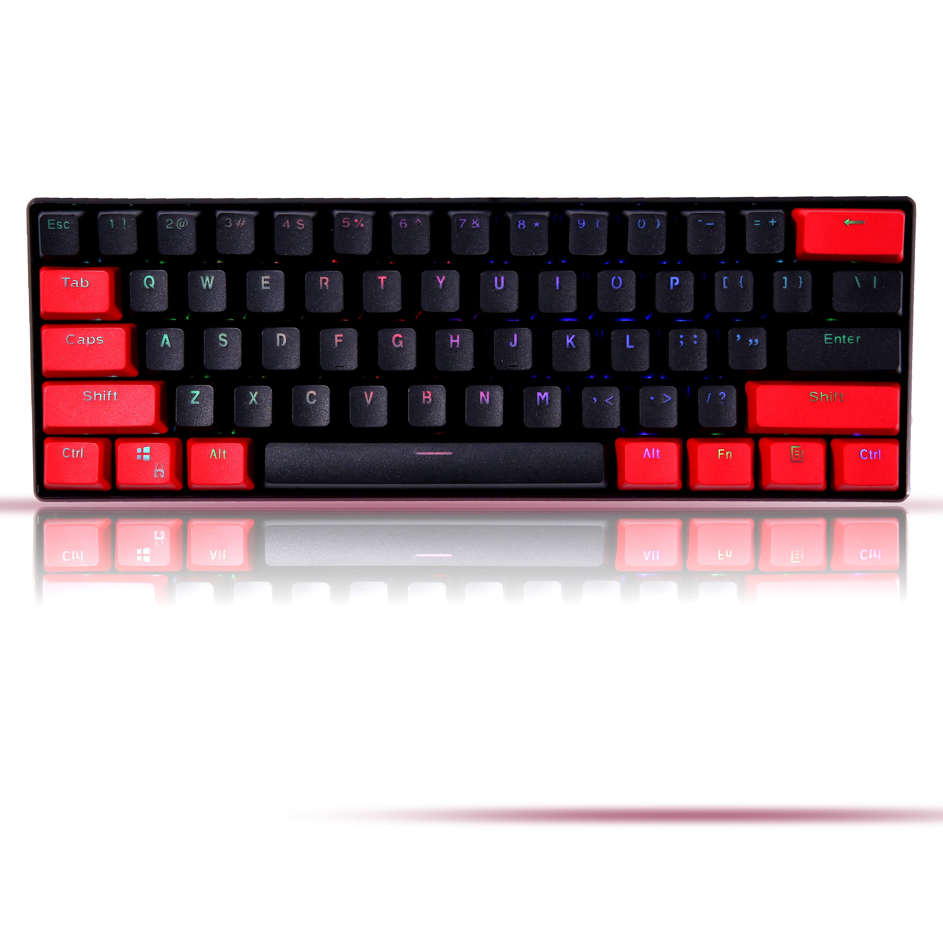 IOAOI  Contrasting colors 61-Keys OEM Profile PBT Keycap Sets