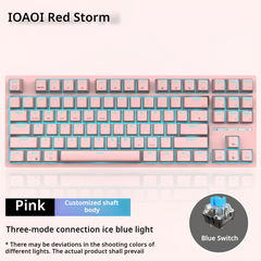 IOAOI  K87 Classic Wireless Mechanical Keyboard