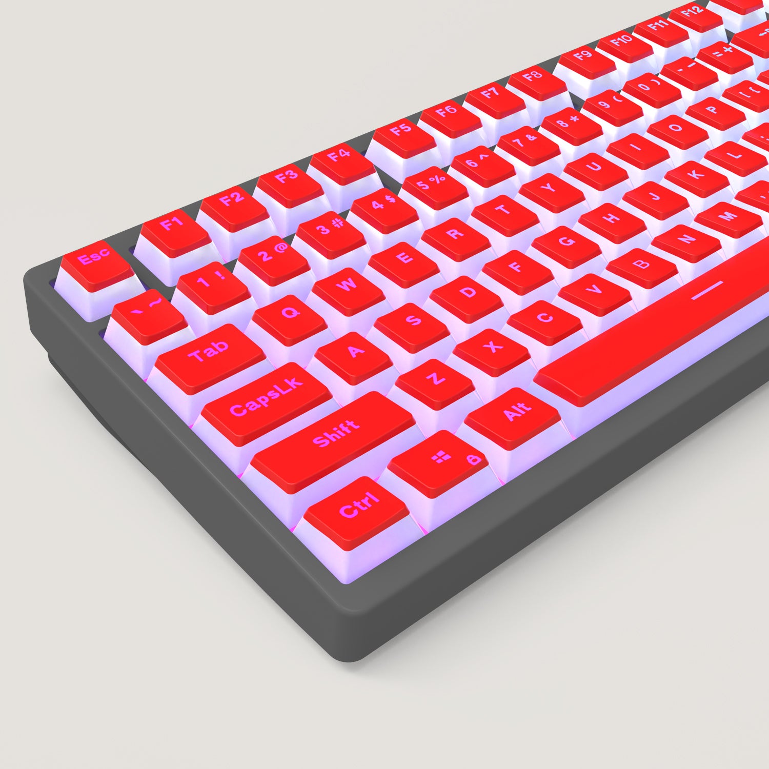 IOAOI Pudding 129-Keys OEM Profile PBT Keycap Sets