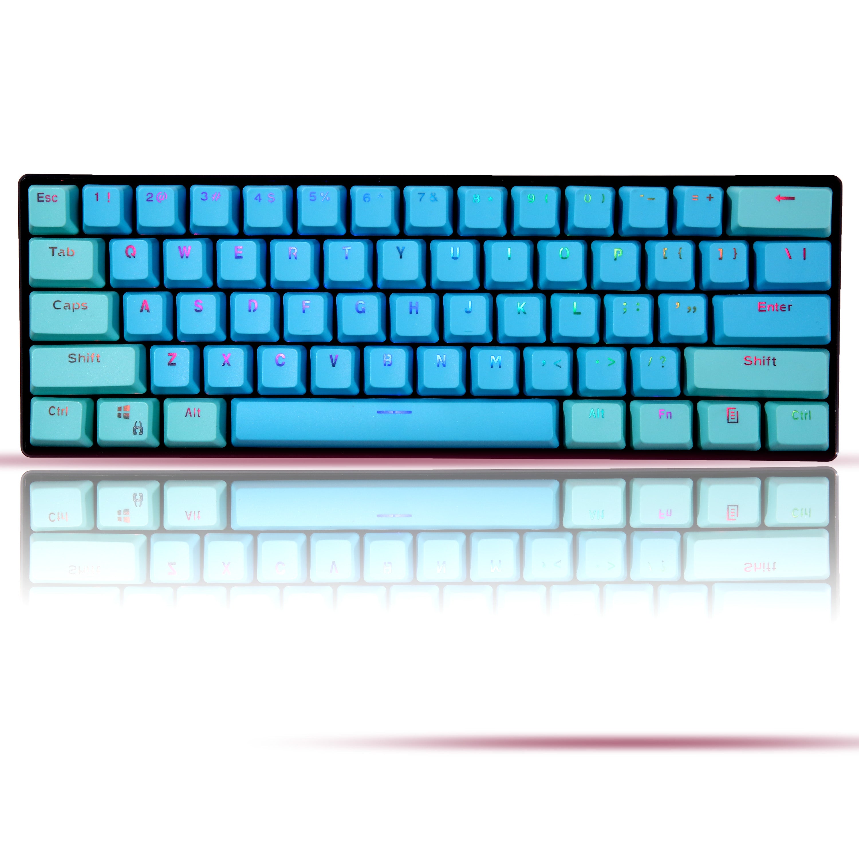 IOAOI  Contrasting colors 61-Keys OEM Profile PBT Keycap Sets