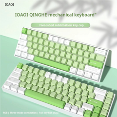 IOAOI K68 QINGHE RGB Wireless Mechanical Keyboard