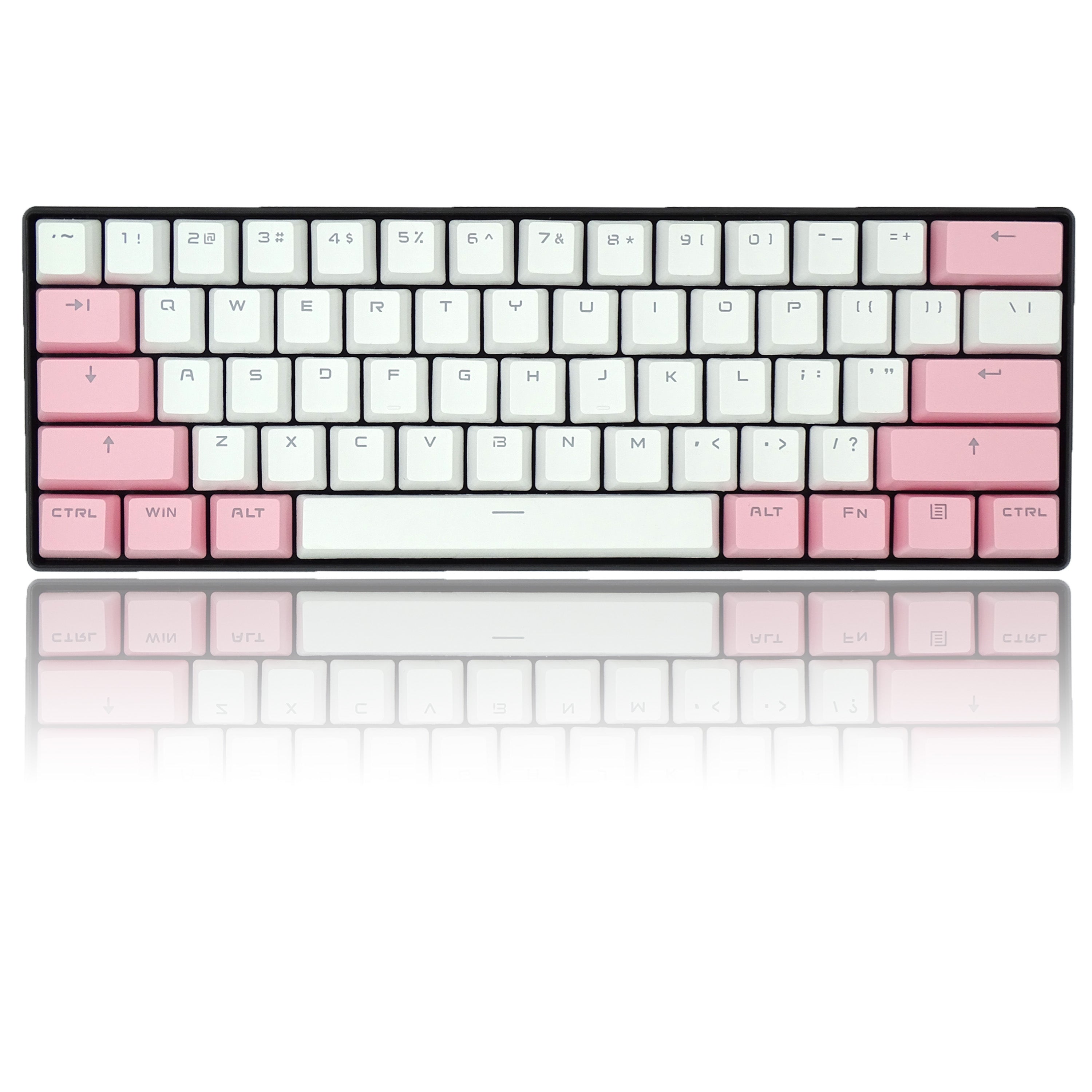 IOAOI  Contrasting colors 61-Keys OEM Profile PBT Keycap Sets