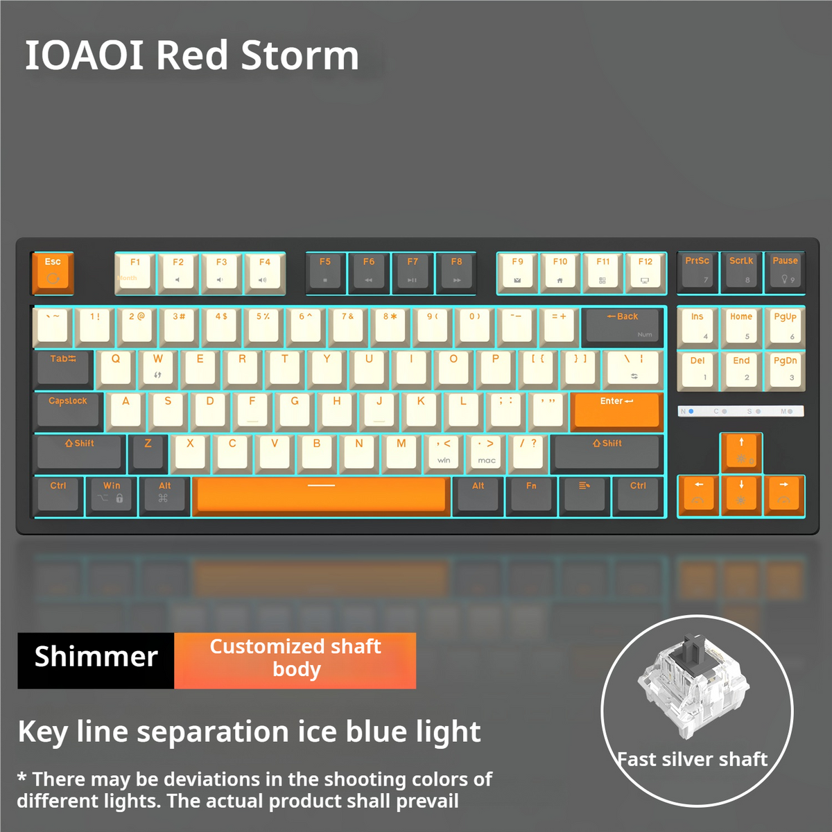 IOAOI K87 Espoir Wired Mechanical Keyboard