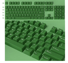 IOAOI  GREEN 126-Keys Cherry Profile PBT Keycap Sets