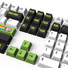 IOAOI  Computer Virus 129-Keys OEM Profile PBT Keycap Sets