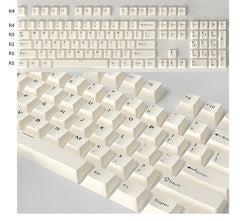 IOAOI  BEIGE 126-Keys Cherry Profile PBT Keycap Sets