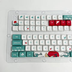 IOAOI Coral Sea 125-Keys XDA Profile PBT Keycap Sets