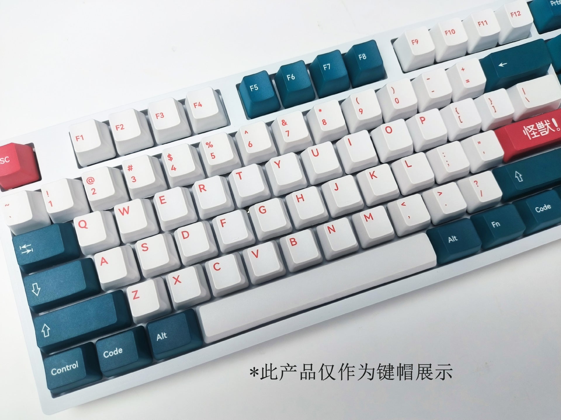 IOAOI  Monsters 129-Keys OEM Profile PBT Keycap Sets