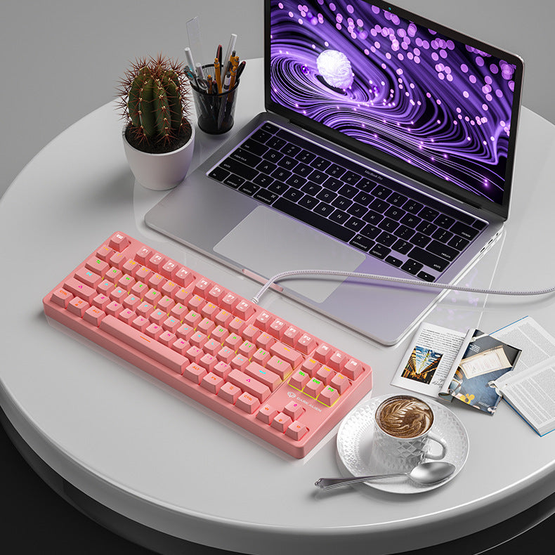 IOAOI  K87 Shell-style  Wired connection Mechanical Keyboard