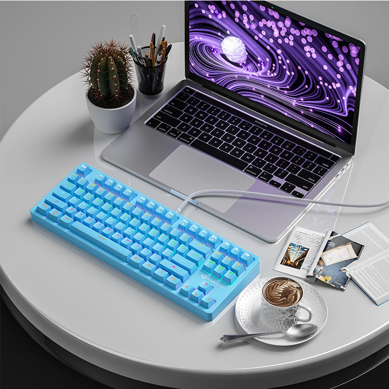 IOAOI  K87 Shell-style  Wired connection Mechanical Keyboard