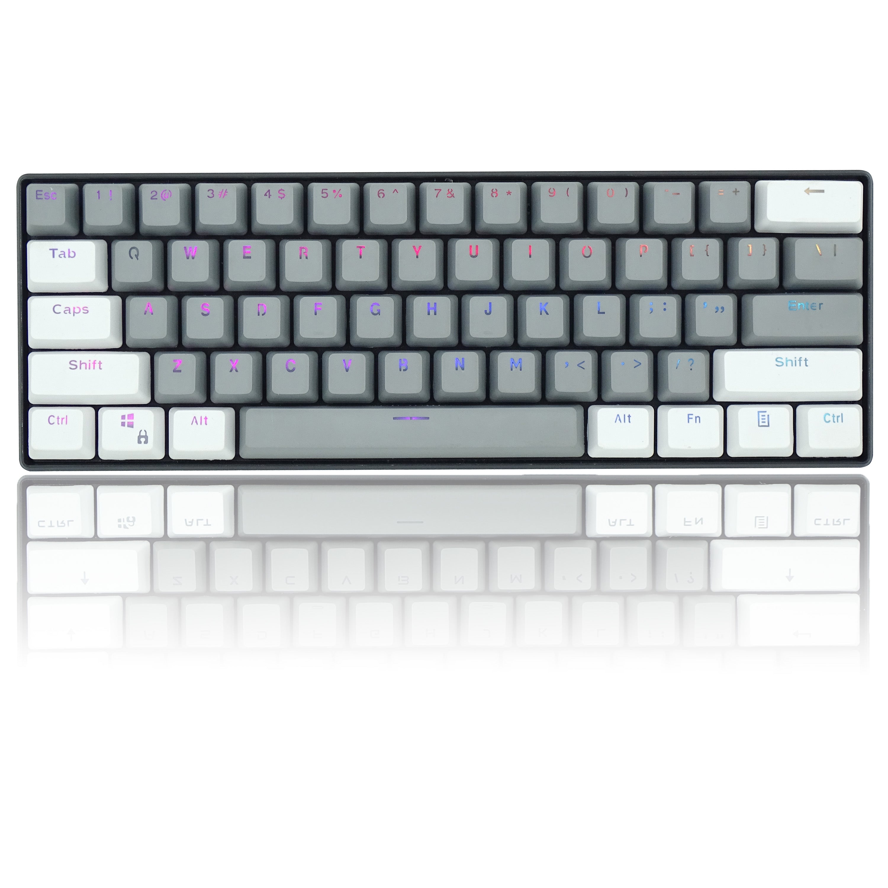 IOAOI  Contrasting colors 61-Keys OEM Profile PBT Keycap Sets