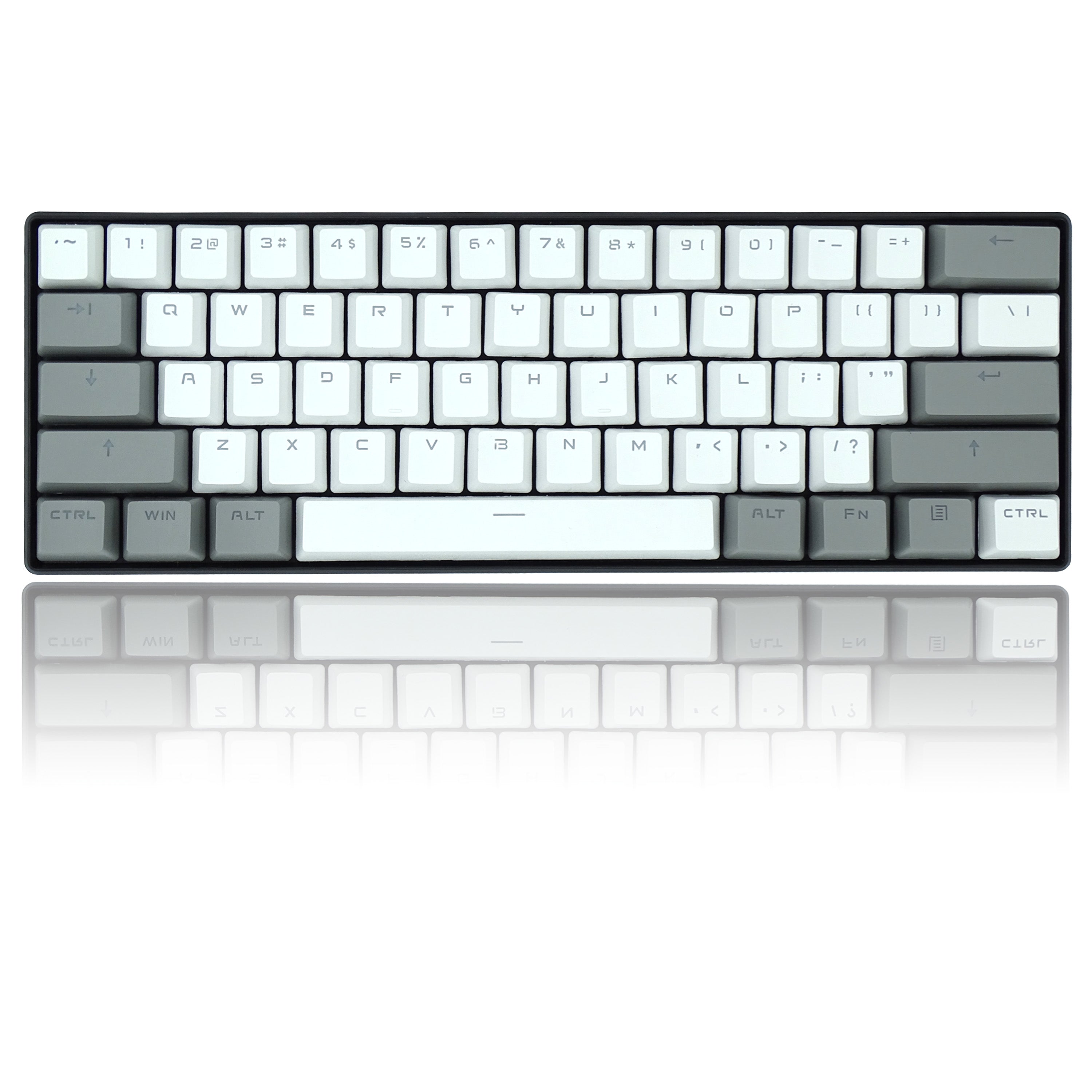 IOAOI  Contrasting colors 61-Keys OEM Profile PBT Keycap Sets